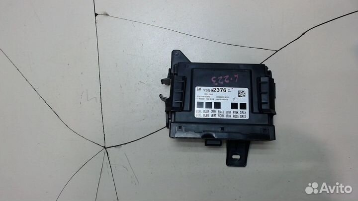 Блок управления бортовой сети Cadillac SRX, 2014