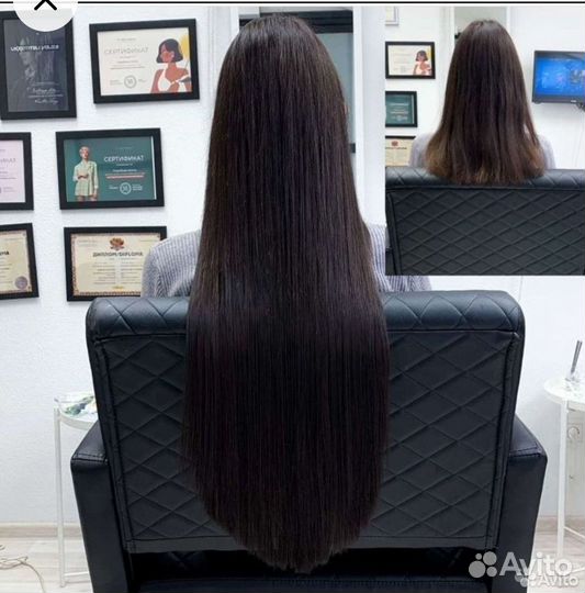 Микрокапсульное наращивание волос