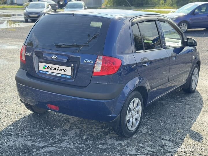 Hyundai Getz 1.4 МТ, 2007, 194 900 км