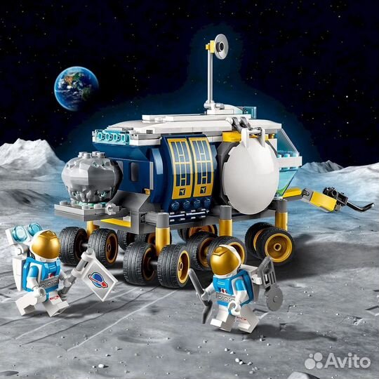 Lego City Space Port Луноход