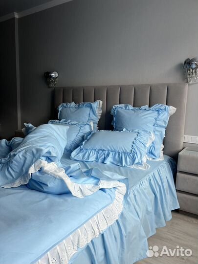 Постельное белье с рюшами