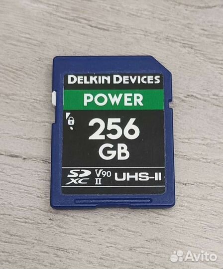 Карта памяти Delkin Devices 256GB Power UHS-II
