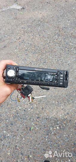 Магнитола 1 din prology dvd 515u