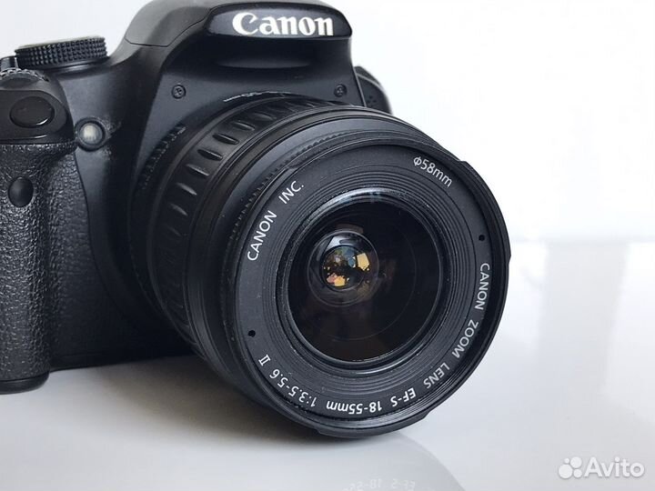 Canon 500d kit 18-55mm / 16мп, full-hd