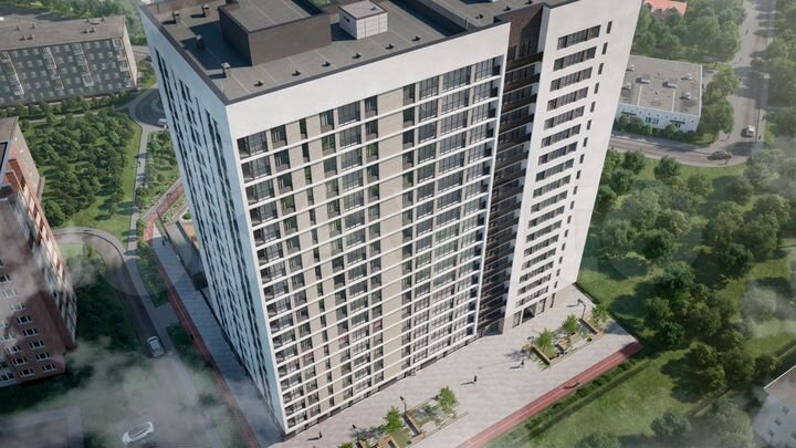 2-к. квартира, 67,6 м², 2/18 эт.