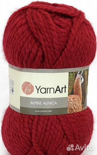 Толстая пряжа Альпина Альпака для вязания