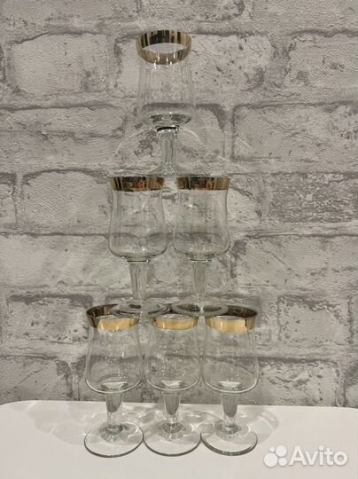 Рюмки хрустальные/Бокалы СССР