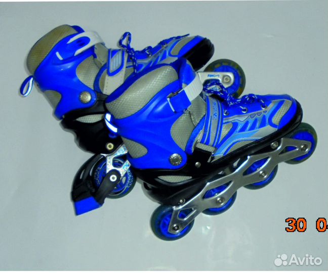 Ролики детские раздвижные 34-39р