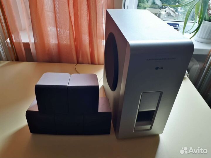 Аккустика от Домашнего кинотеатра LG