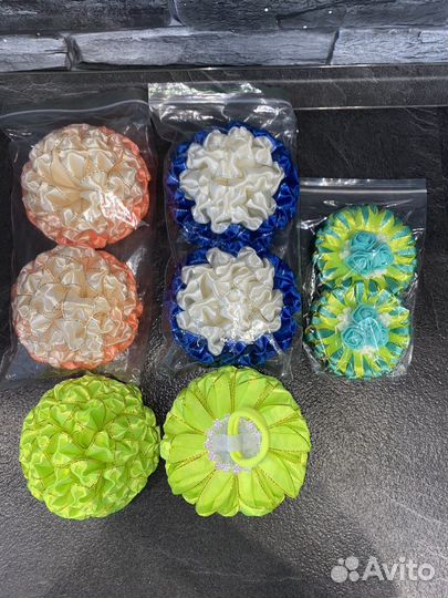 Резинки, бантики, заколки для волос