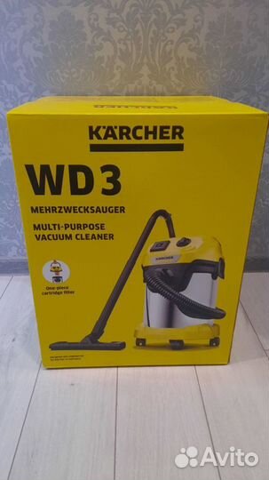 Хозяйственный пылесос Karcher WD 3 P S V-17/4/20