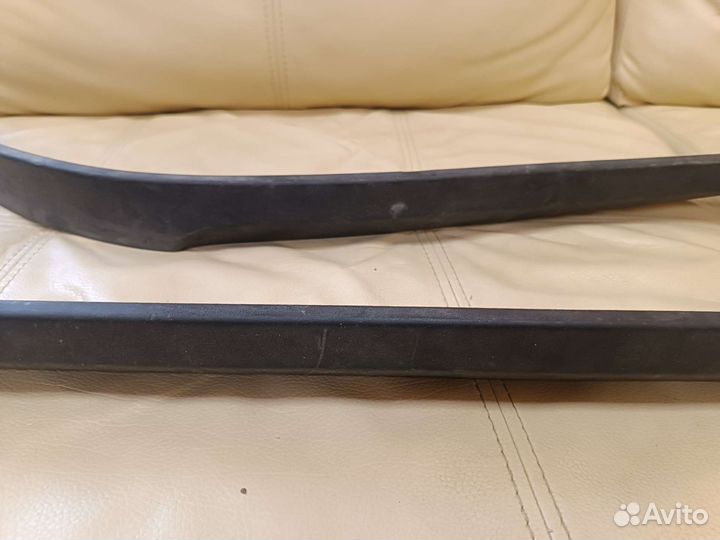 Губа(юбка) для бампера опель зафира б