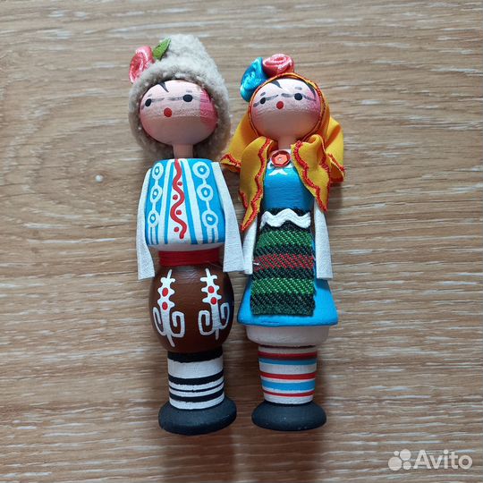 Куклы в национальных костюмах. Болгария