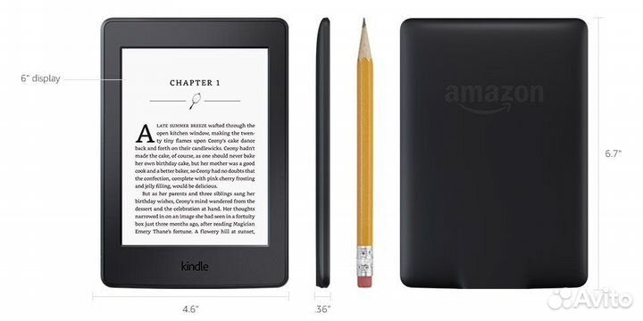 Электронная книга Amazon Kindle Paperwhite 2015