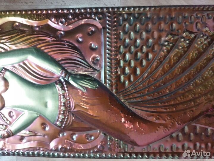 Картина чеканка СССР