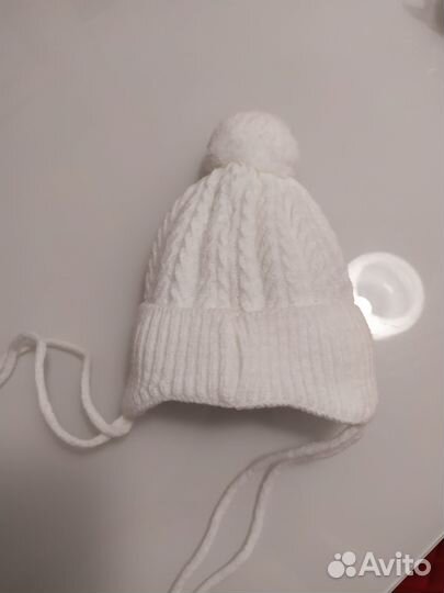 Шапка для новорожденного новая