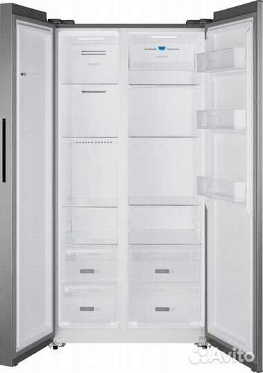 Холодильник Side by Side Weissgauff wsbs 600 X