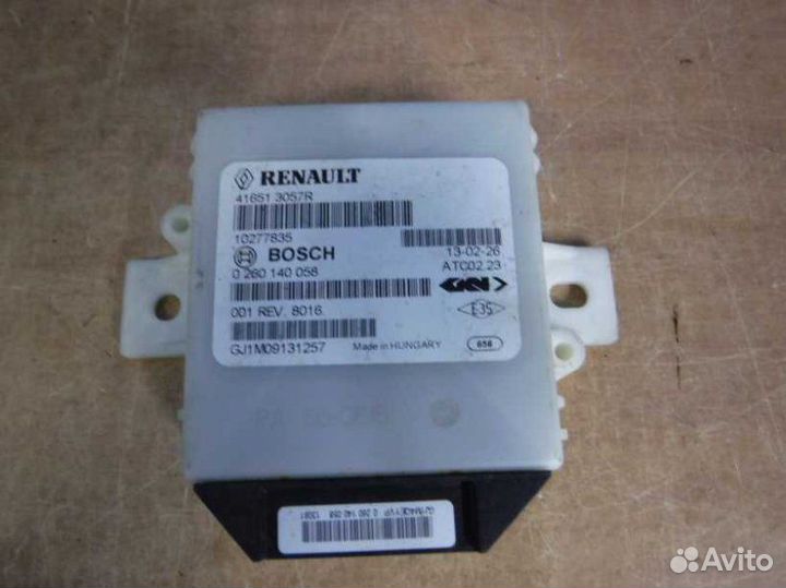 Блок электронный Renault Duster