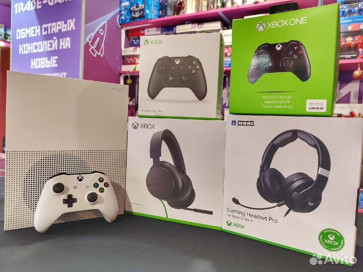 Приставка Xbox One S 500GB/1TB Гарантия Рассрочка