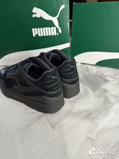 Демисезонные кожаные кроссовки Puma Slipstream