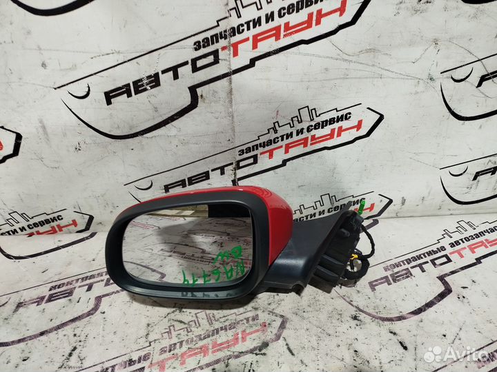Зеркало volvo S80 V70 AS BW 16*2 контактов С ПОВТОРИТЕЛЕМ камера левое 1 модель красный NA6714