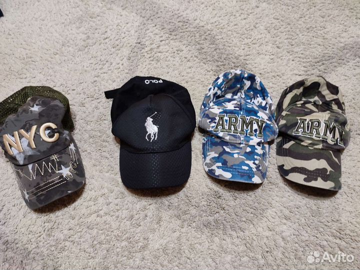 Кепки на 5-7 лет