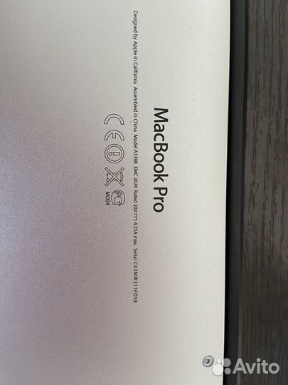 Apple MacBook Pro 15 2013