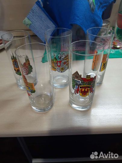 Стаканы. Богемия. Чехия