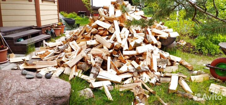 Дрова Береза в наличии в Выборге любого объема