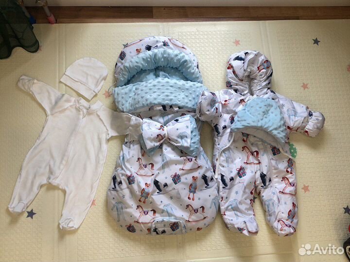 Конверт на выписку зима осень