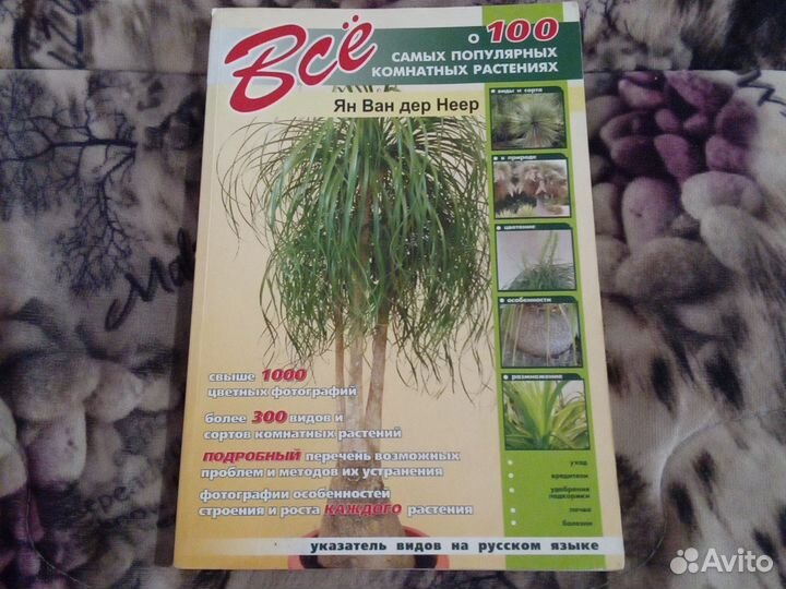 Книга о 100 самых популярных домашних растениях