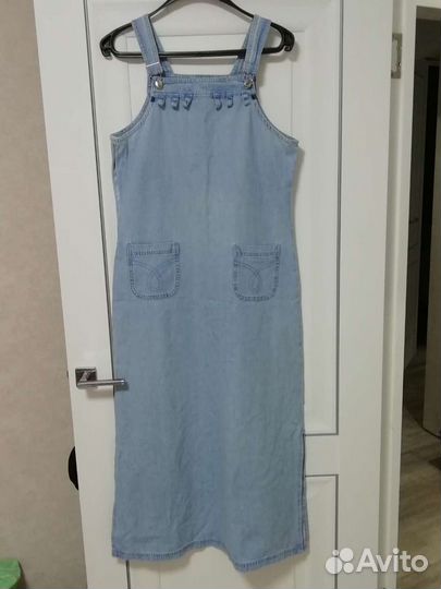 Сарафан джинсовый