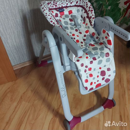 Стульчик для кормления chicco polly progress 5