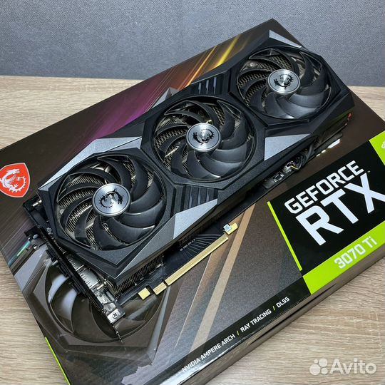 Видеокарта RTX 3070ti Msi Gaming X Trio