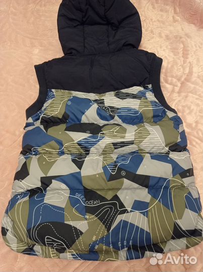 Жилет утепленный для мальчика р. 134