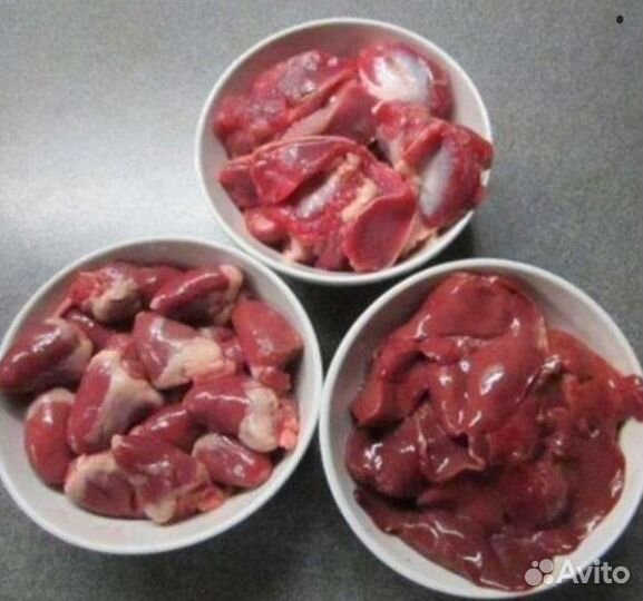 Потрох куриный(сердце,печень,желудочки)