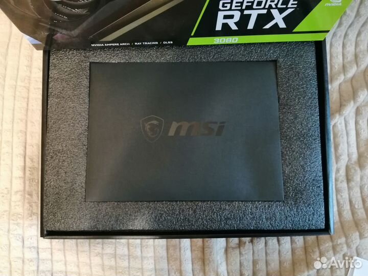 Видеокарта MSI geforce RTX 3080
