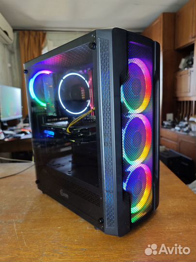 Игровой пк Ryzen 5 3600/ GTX 1660 super/16gb/512g