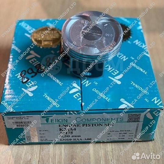 Поршни двигателя + кольца teikin 38175 0.50 honda CRV K24A4 13010-RAA-A00