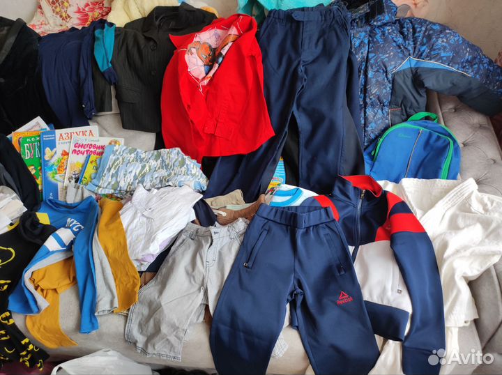 Детские вещи пакетом 4-8 лет