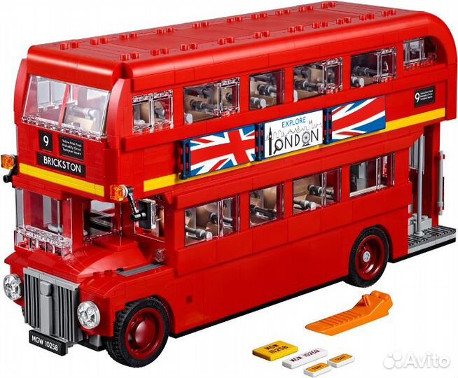 Lego 10258 london BUS(лондонский автобус)