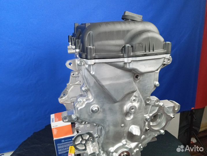 Двигатель новый (мотор) на Hyundai Solaris 1.6