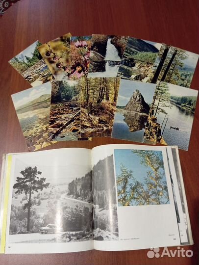 Фотоальбом Забайкалье и набор открыток 1969 г