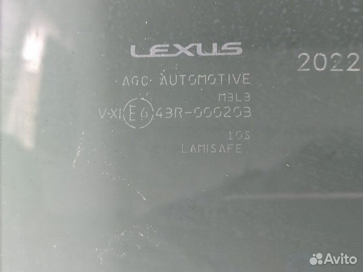 Стекло двери задней правой Lexus RX 2021