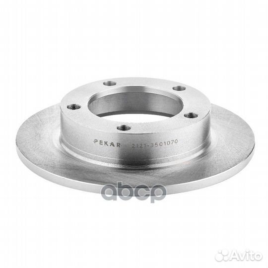 Диск тормозной передний невентилируемый для а/м