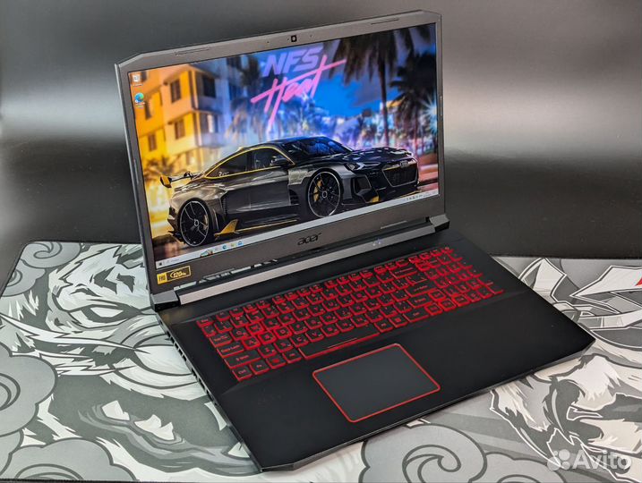 Acer Nitro 5 17 i7-10750H 16GB RTX3050 SSD 512GB