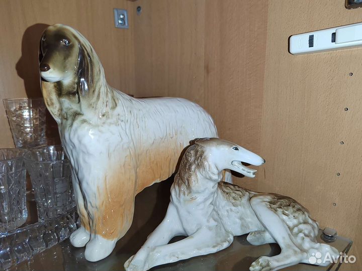 Статуэтки собаки фарфоровые СССР