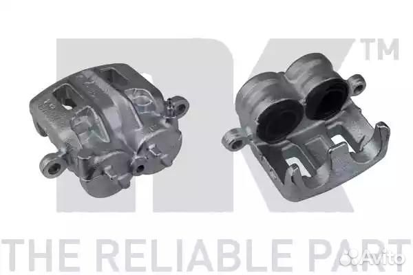 Суппорт тормозной передний левый mitsubishi pajero