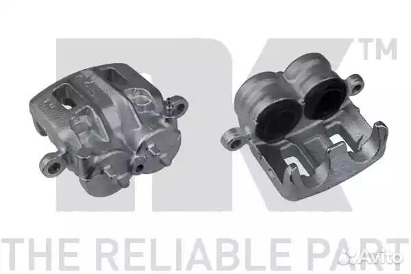 Суппорт тормозной передний левый mitsubishi pajero