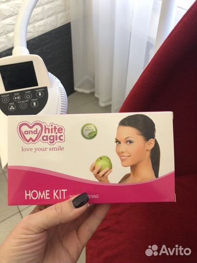 Домашнее отбеливание зубов